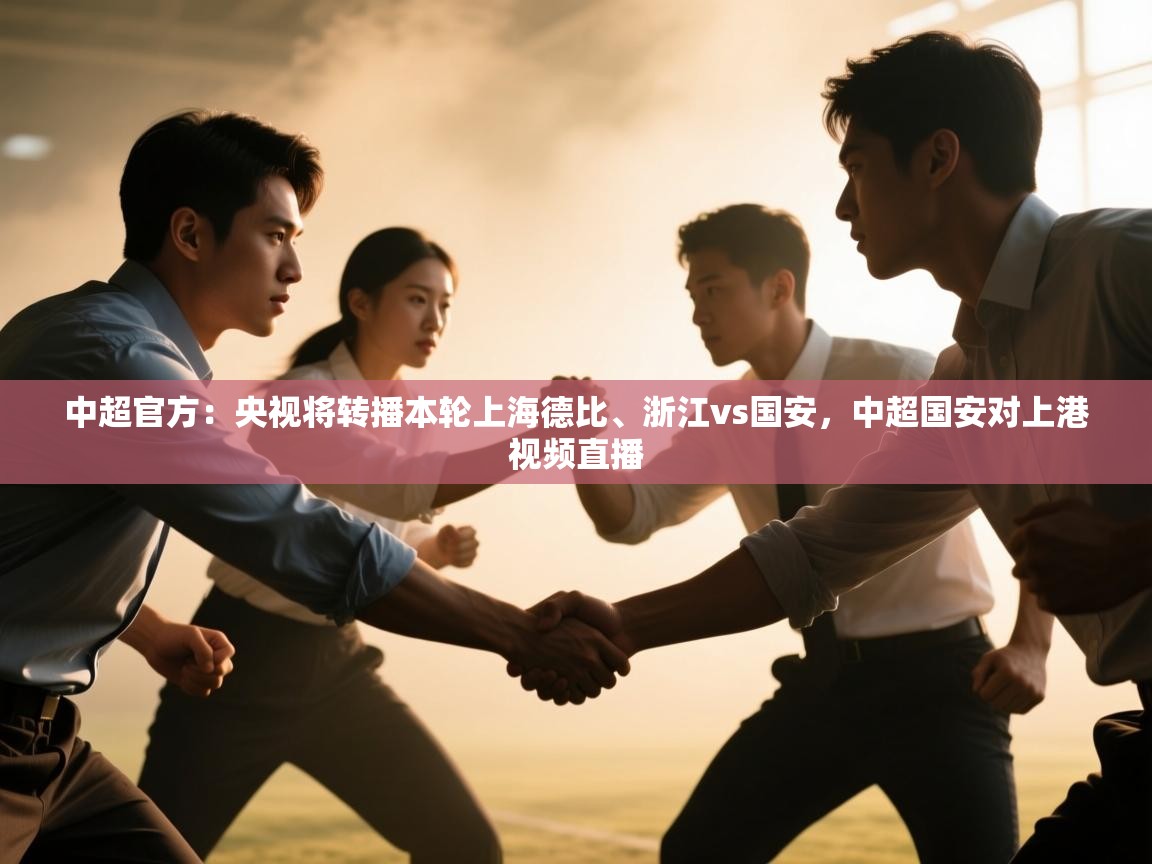 中超官方:央视将转播本轮上海德比、浙江vs国安,中超国安对上港视频直播 第1张
